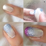 1 minute nail art design gradient