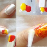 color blend nail steps