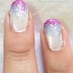 gradient nail art