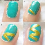 m shaped nail steps