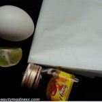egg facial mask
