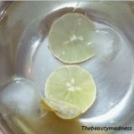 lemon water wash