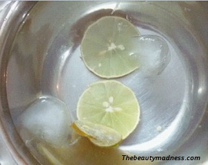 lemon water wash
