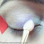 light purple eyeshawdow