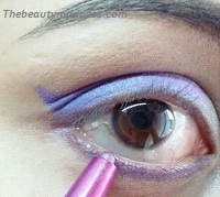purple eye pencil