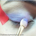 purple eyeshawdow