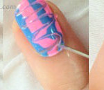 flower nail design steps