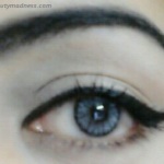 Classic winged eyeliner