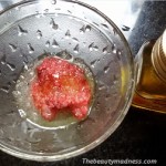 strawberry scrub