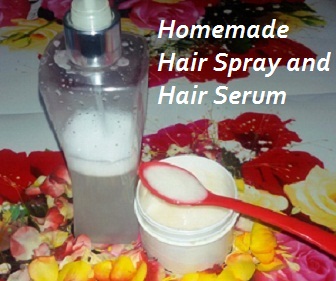 Natural Shine Anti-Frizz Hair Serum and Hair Spray - thebeautymadness