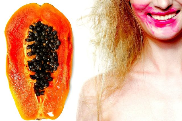 papaya fruit facial