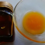 Sun tan removal mask