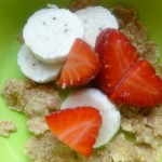 strawberry & banana face pack