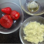 strawberry face pack for glowing
