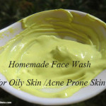 homemade face wash for oily skin