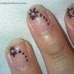simple nail art design