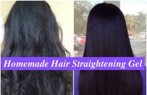 Homemade Hair Straightening Gel for Smooth, Straight & Shiny Hair