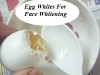 How to Use Egg White For Face Whitening