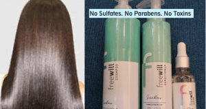 Freewill Customized Hair Care Kit Review For Indian Hair :No Sulfates. No Parabens. No Toxins