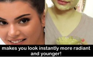 Kendall Jenner Anti-Ageing Glow Face Mask