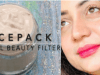 Natural face pack with natural skin filter for new year