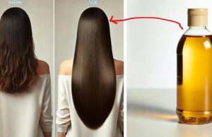 Create this powerful hair oil at home and apply it at night for massive, long, thick hair growth