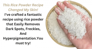 Rice Polishing Oil Powder Easily Removes Dark Spots, Freckles, And Hyperpigmentation