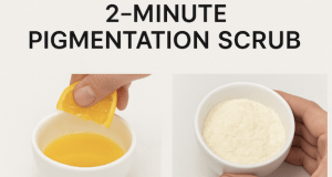 2-Minute Pigmentation Scrub – Visible reduction in pigmentation patches in 2 weeks!