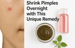 Shrink Pimples Overnight with This Unique Remedy